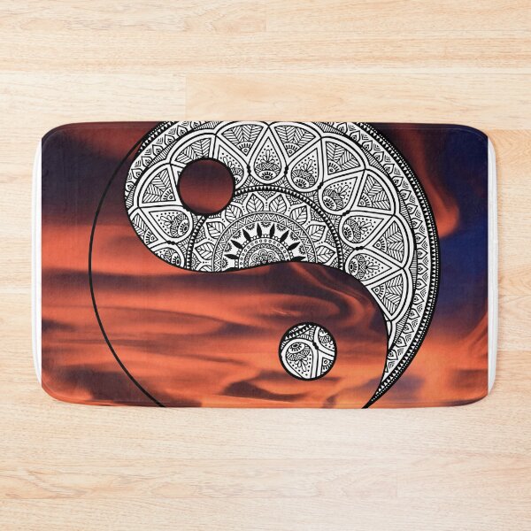 Item preview, Yin and Yang Abstract Sky Sunset designed and sold by djal-lk.