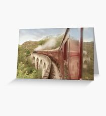 Full steam ahead Greeting Card