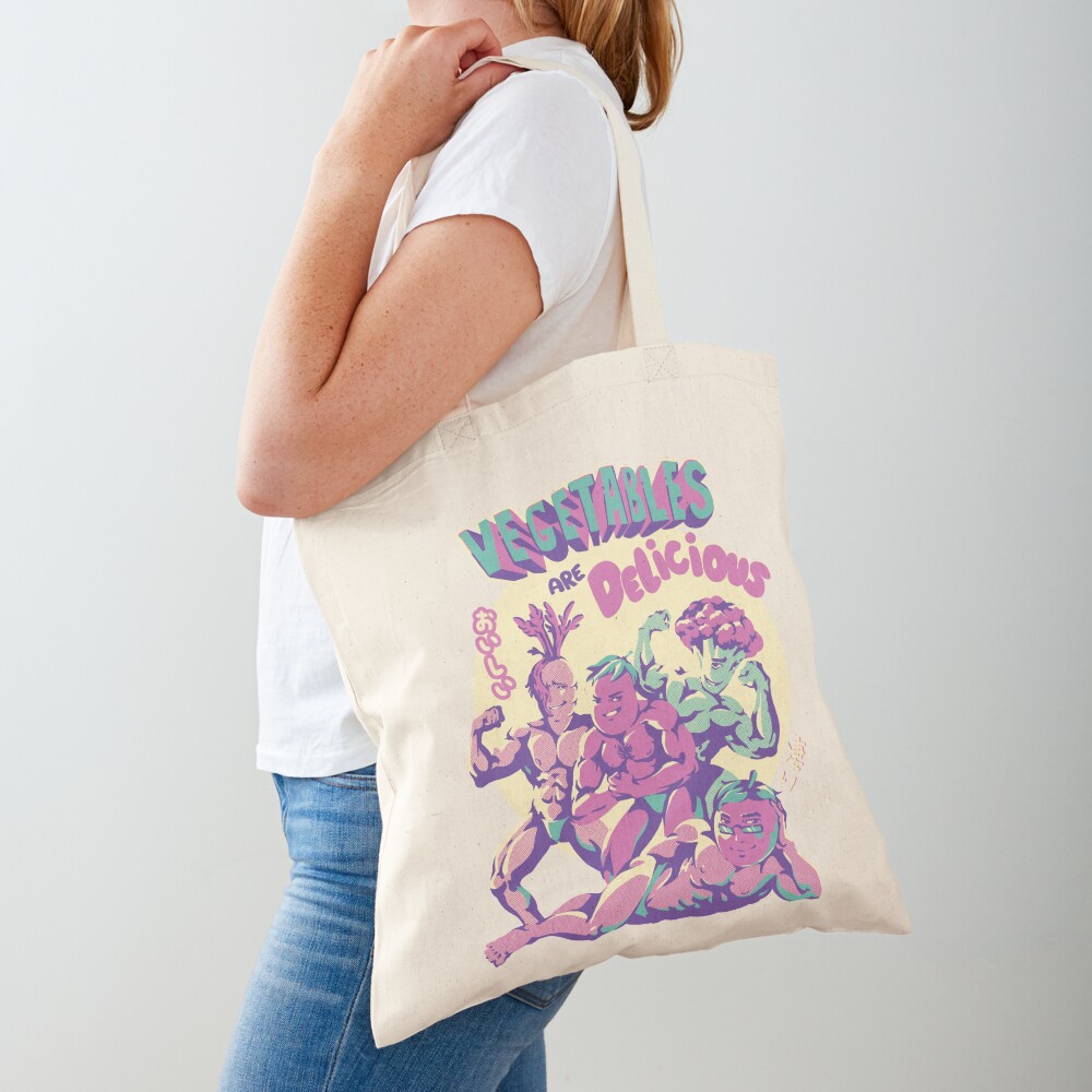 Vegetables are Delicious Tote Bag