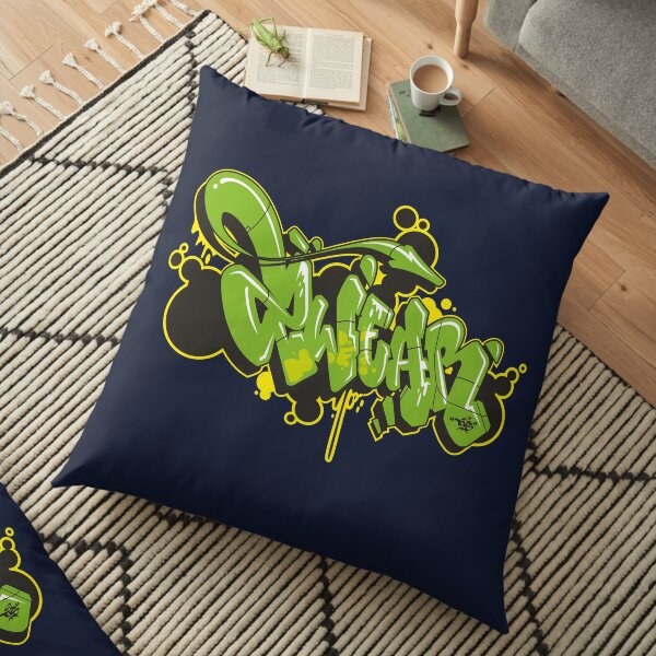 Graffiti Style 2wear Floor Pillow