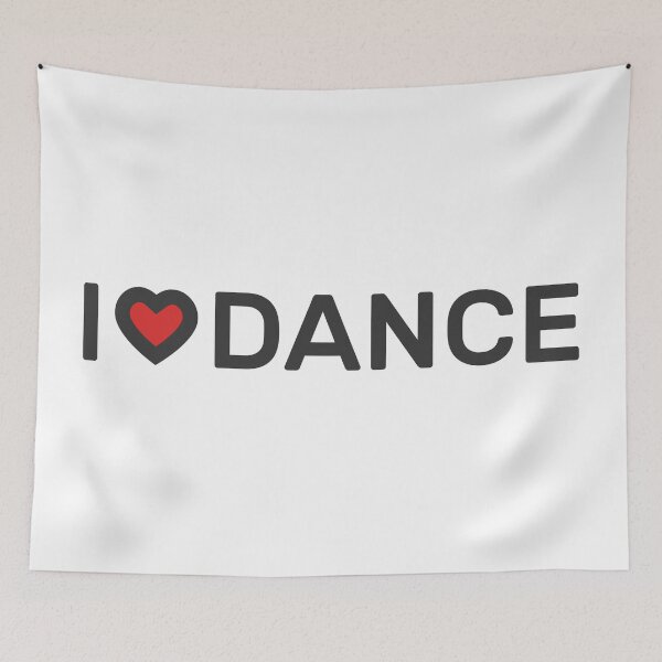 Item preview, I LOVE DANCE designed and sold by ArtAlexDesign.