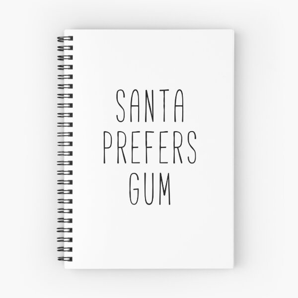 Item preview, Santa Prefers Gum Quote designed and sold by Sunny Collections.