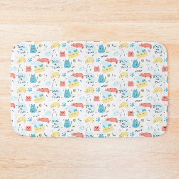 Item preview, Cute Cat Doodle designed and sold by Yoga Gear.