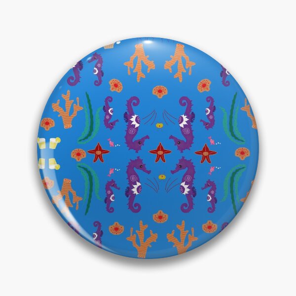 Item preview, Ocean life seahorse party quirky sea animals cupcake  designed and sold by Bhargavi  Balachandran.