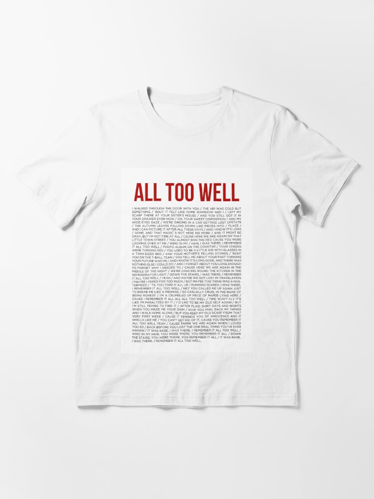 all is well shirt