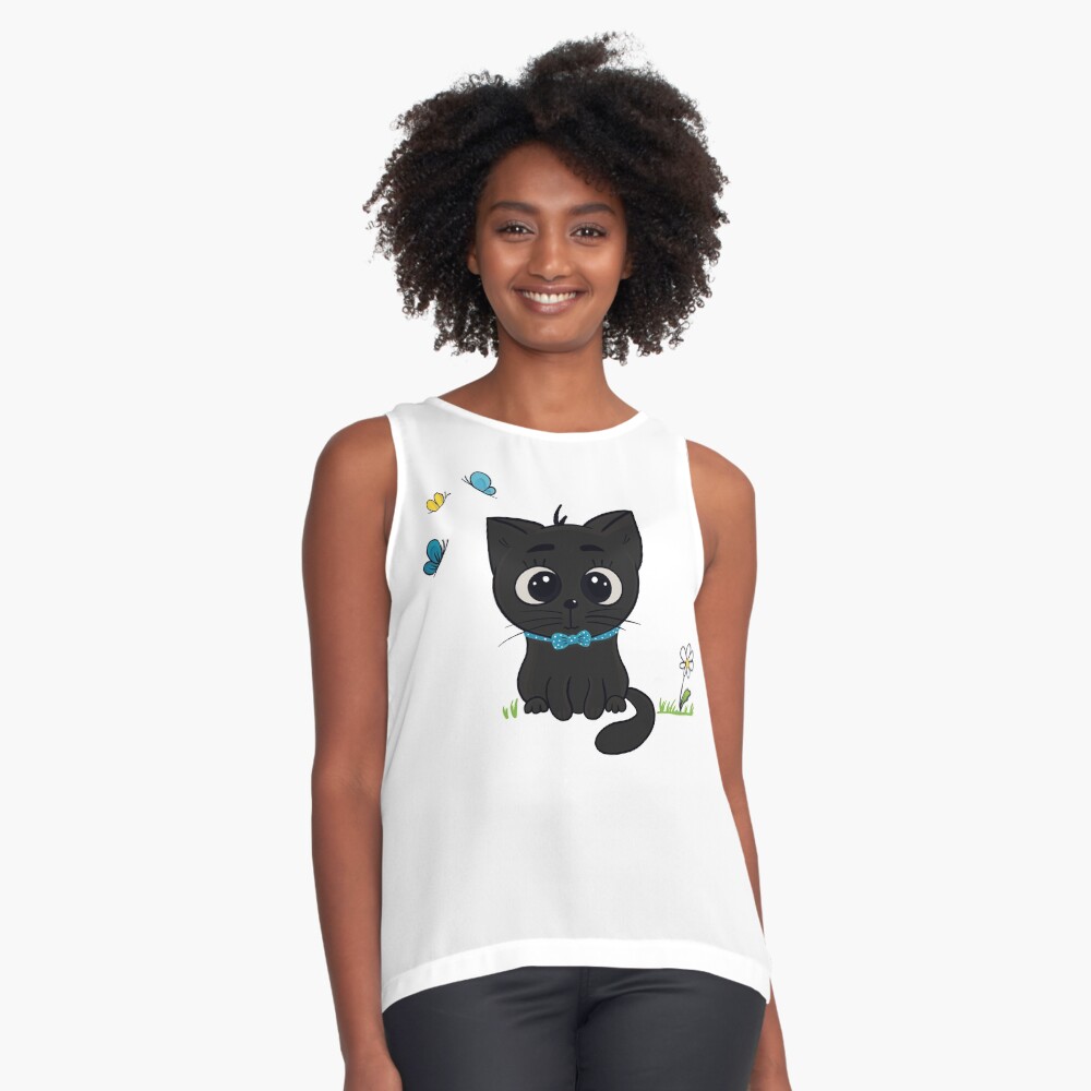 Item preview, Sleeveless Top designed and sold by vectormarketnet.