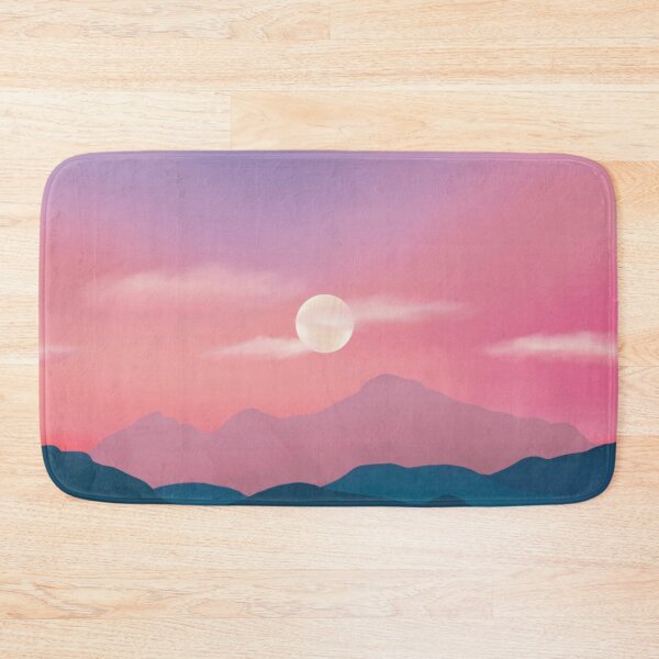Item preview, Colourful Sunset and Mountains Landscape designed and sold by ToriaScarlett.