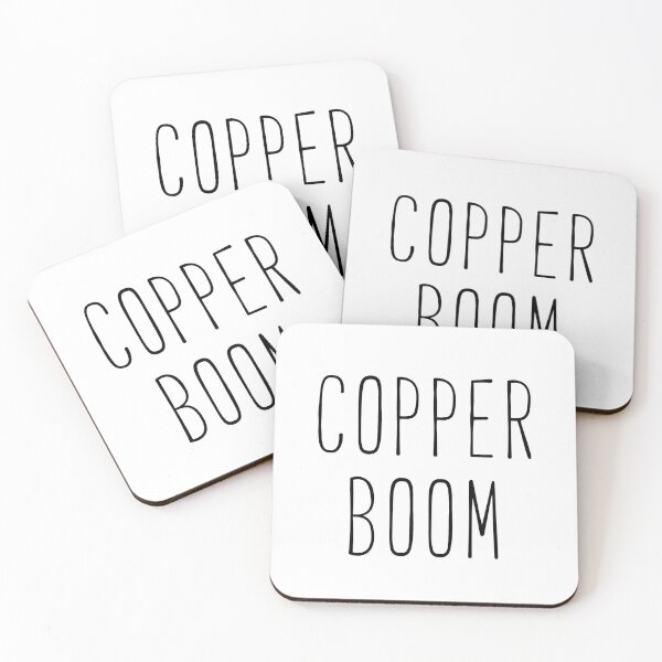 Item preview, Copper Boom Quote designed and sold by Sunny Collections.
