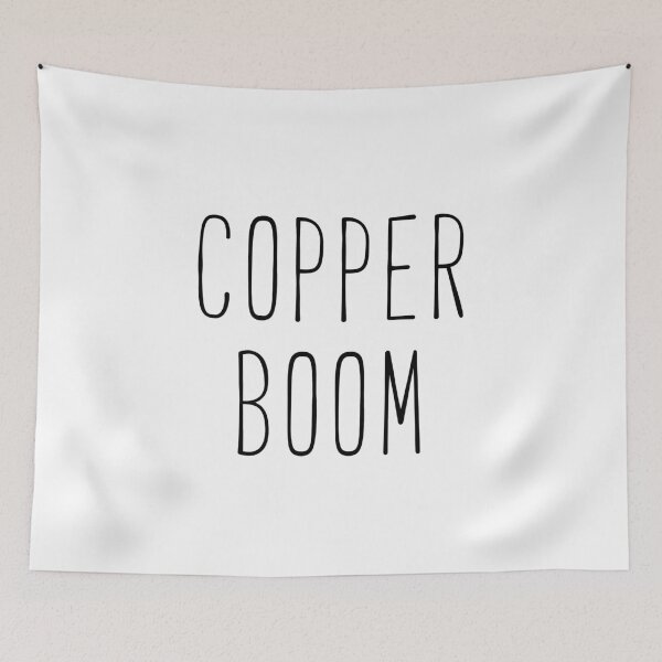 Item preview, Copper Boom Quote designed and sold by Sunny Collections.