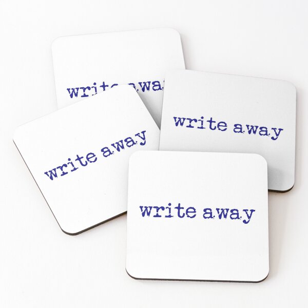 Item preview, write away in Navy designed and sold by TeaRoseWriter.