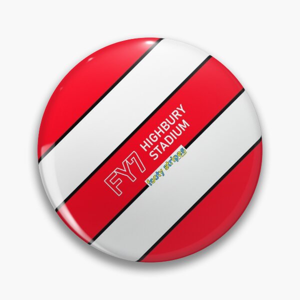 Item preview, FTFC - Highbury Footy Stripes designed and sold by footystripes.