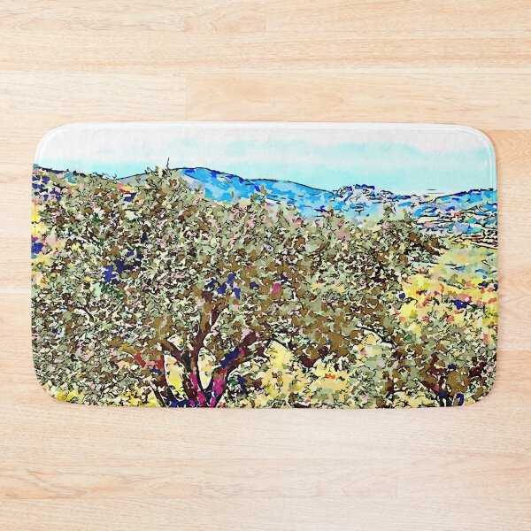 Item preview,  trees, landscape, trees, green, olive grove, olive trees, countryside, designed and sold by Giuseppe Cocco.