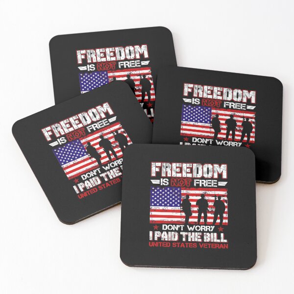 Item preview, Freedom is not free don't worry I paid the bill veteran designed and sold by TimoJohnson78.