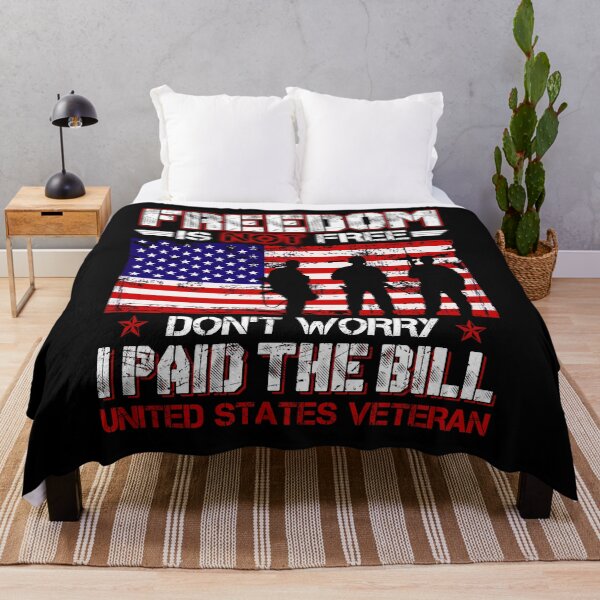 Item preview, Freedom is not free don't worry I paid the bill veteran designed and sold by TimoJohnson78.