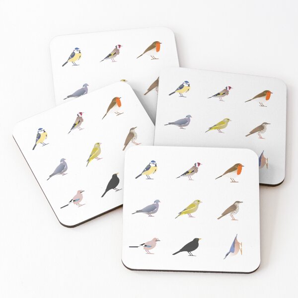 Item preview, British Garden Birds - Set 2 designed and sold by AnthonyZed.