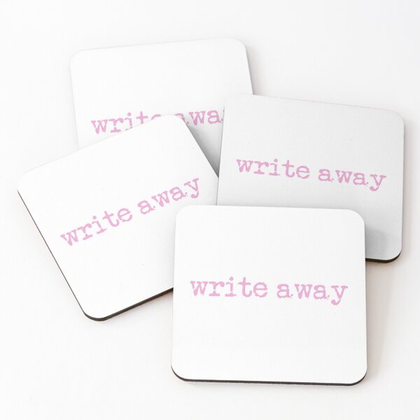 Item preview, write away in Pink designed and sold by TeaRoseWriter.