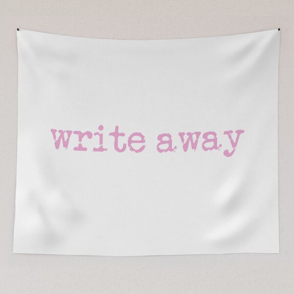 Item preview, write away in Pink designed and sold by TeaRoseWriter.