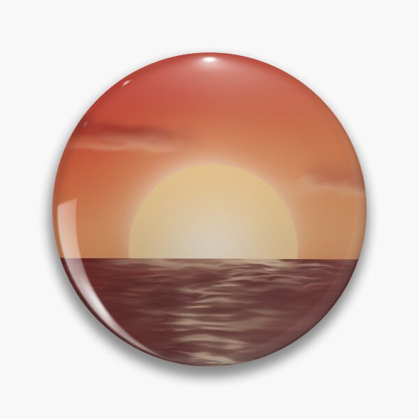 Item preview, Red and Orange Sunset Scene designed and sold by ToriaScarlett.