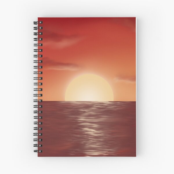 Item preview, Red and Orange Sunset Scene designed and sold by ToriaScarlett.