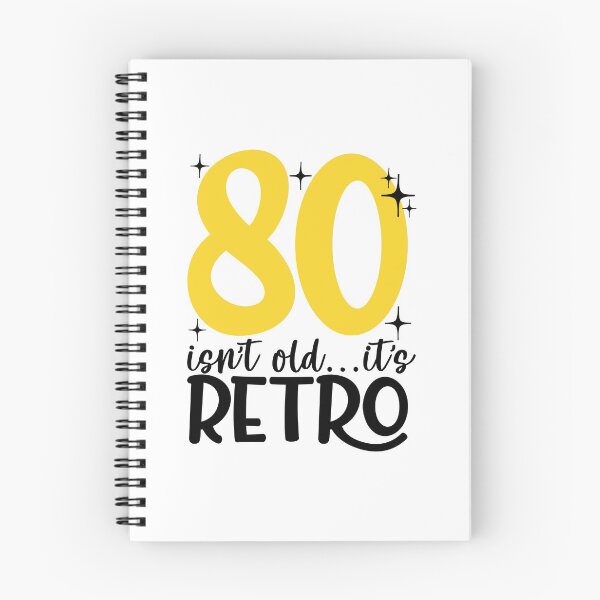 Item preview, 80 isn’t old it’s retro designed and sold by purpleblobart.