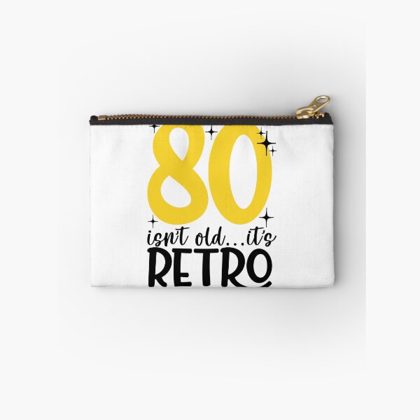 Item preview, 80 isn’t old it’s retro designed and sold by purpleblobart.