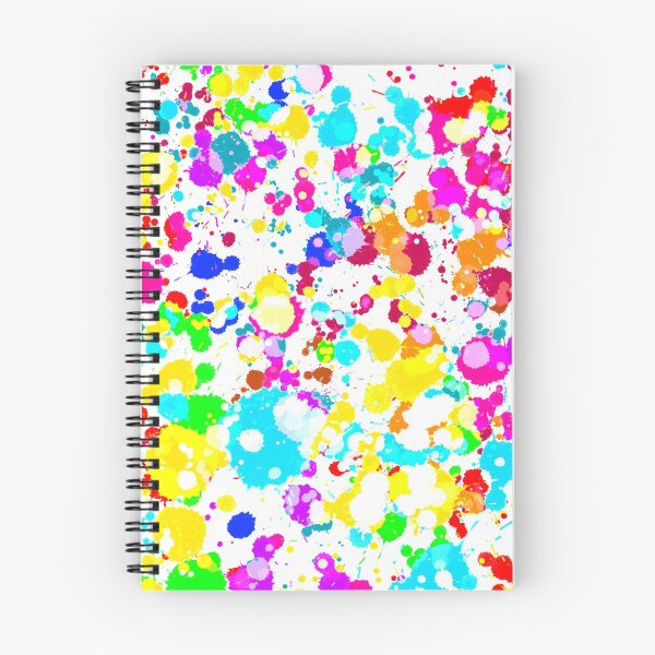Item preview, Rainbow Paint Splatter Pattern designed and sold by ToriaScarlett.