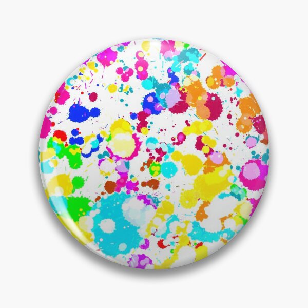 Item preview, Rainbow Paint Splatter Pattern designed and sold by ToriaScarlett.