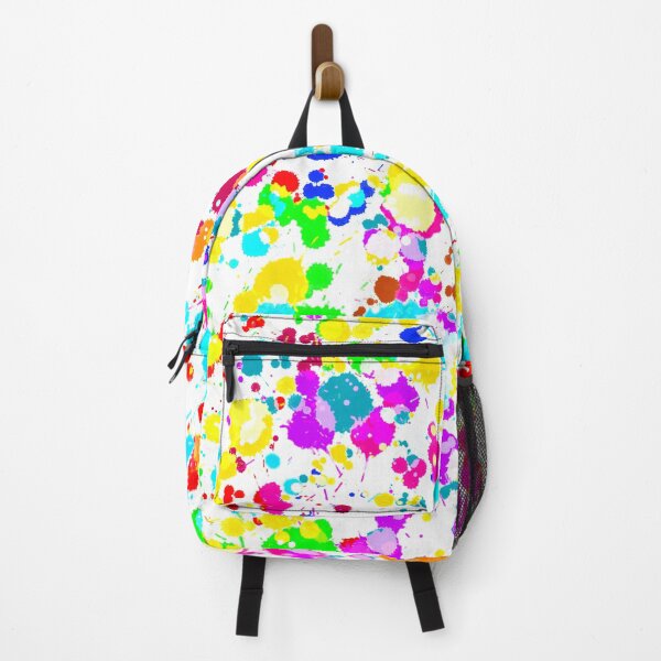 Item preview, Rainbow Paint Splatter Pattern designed and sold by ToriaScarlett.