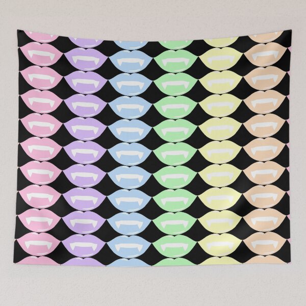Item preview, Pastel Rainbow Vampire Lips - Horizontal designed and sold by Vexic929.