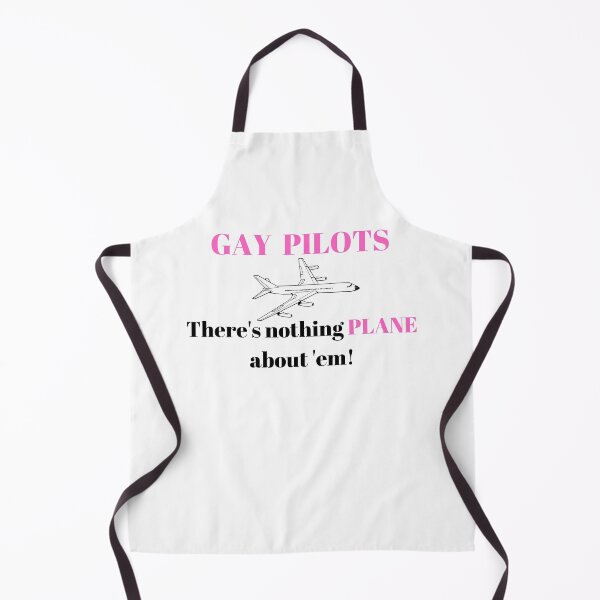 Item preview, Gay Pilots There's Nothing Plane About Them designed and sold by PinkFellow.