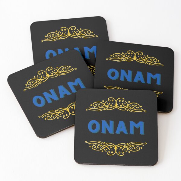 Item preview, Onam Indian Festival Yellow and Blue Ornaments Souvenir Gift idea for India Lovers designed and sold by conceptDVS.