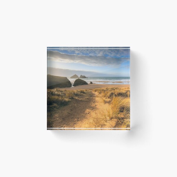 Item preview, Evening Light (Holywell Bay) designed and sold by bitm2007.