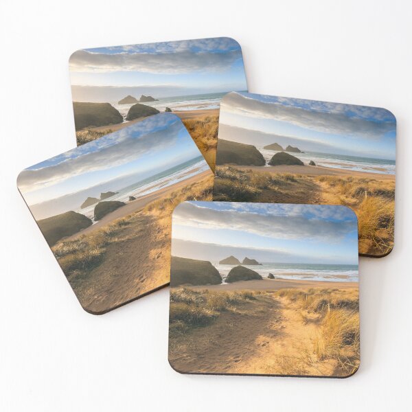 Item preview, Evening Light (Holywell Bay) designed and sold by bitm2007.