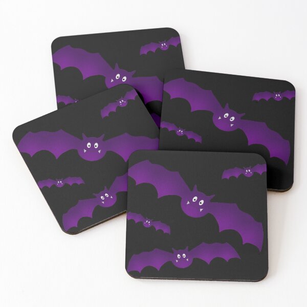 Item preview, Purple Bats in Flight designed and sold by 2020getinspired.
