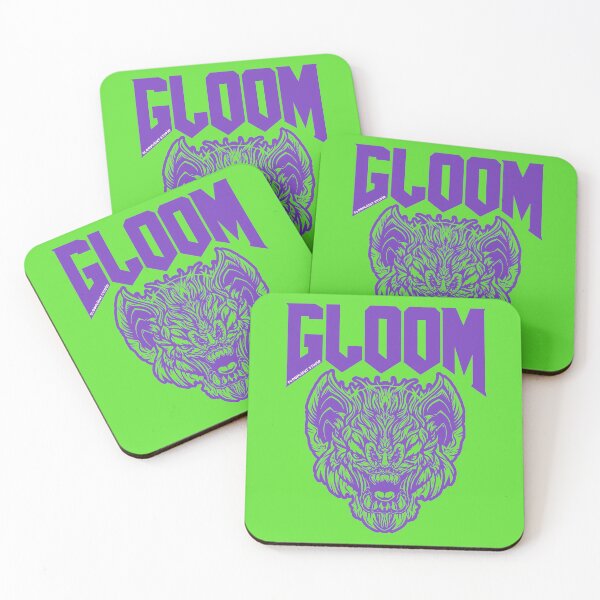 Item preview, Purple Gloom & Doom Bat (for light garments) designed and sold by Gloomlight.