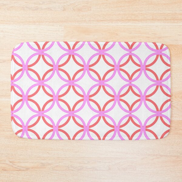 Item preview, 七宝 -Shippo- Red and Pink Circles designed and sold by AtelierJasmine.