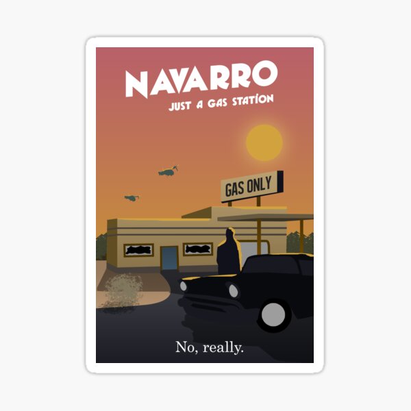 Vista previa del artículo con la obra «Viaje a Fallout Navarro», diseñado y vendido por Nitecloud.