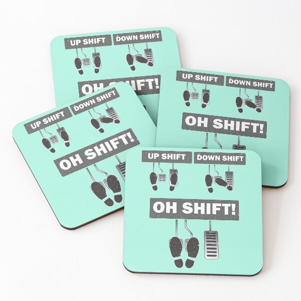 Item preview, Up Shift Down Shift Oh Shift! Cars Lovers designed and sold by Nzgiftsandmore.