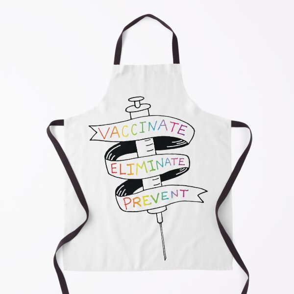 Item preview, Vaccinate, Eliminate, Prevent designed and sold by Geek-topia.