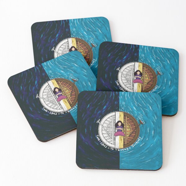 Item preview, Girl - Two sides to every journey designed and sold by AKUL-ART.