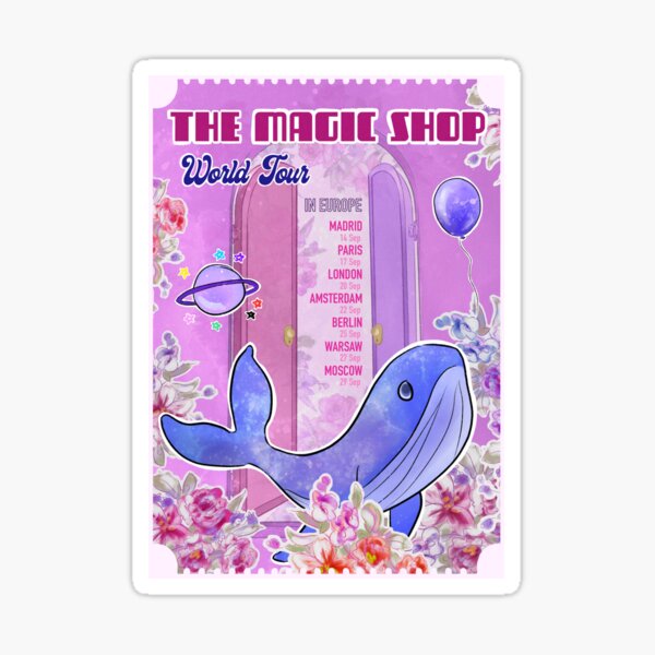 The Magic Shop Tour Sticker