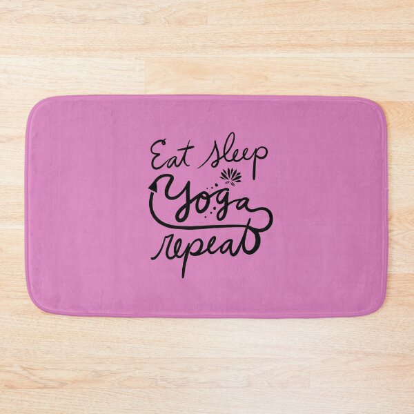 Item preview, Eat Sleep Yoga Repeat designed and sold by FrictionMaxxing.