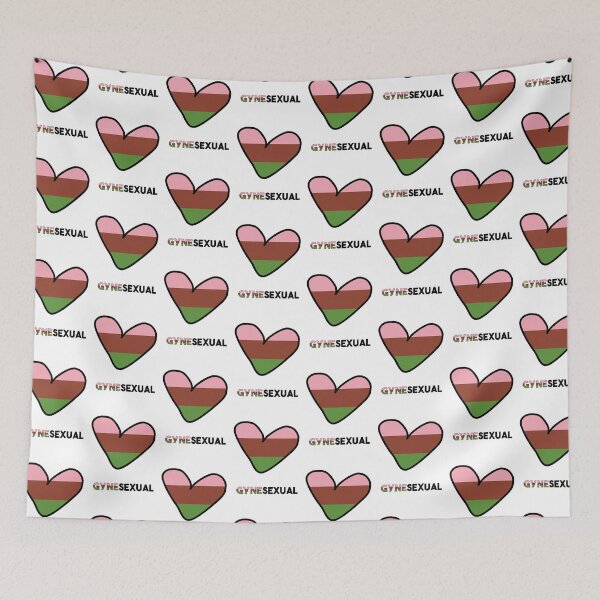 Item preview, LGBTQ+ Gynesexual Heart- Love  designed and sold by VtheArtist.