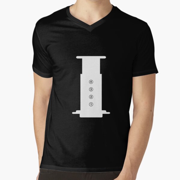 Aeropress V-Neck T-Shirt