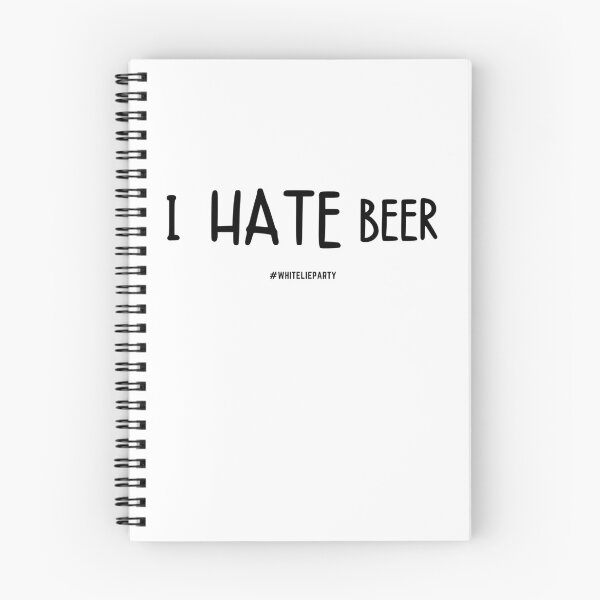 Item preview, I hate beer - white lie party designed and sold by bas19101.