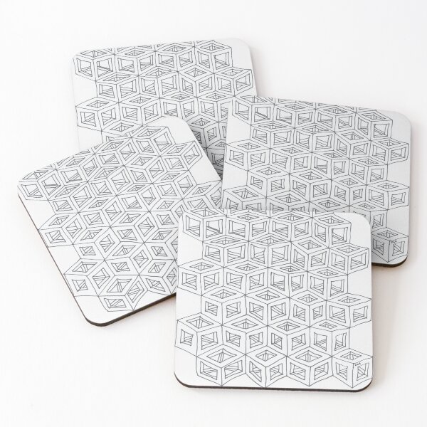 Item preview, Geo Cube Stack by DLH designed and sold by LabyrinthsbyDLH.