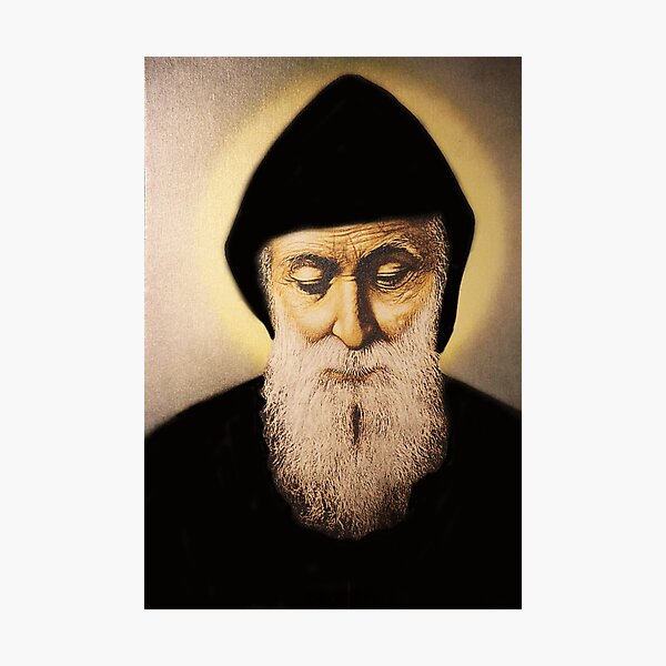 Item preview, Saint Charbel in Colors designed and sold by muniralawi.