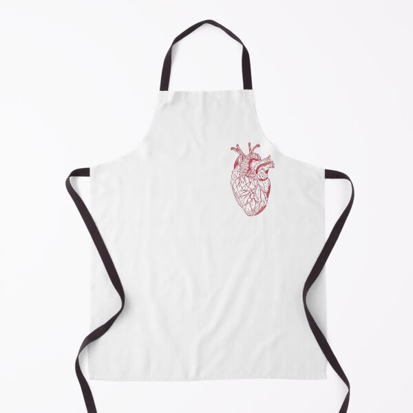 Item preview, Red Anatomical Heart designed and sold by Geek-topia.