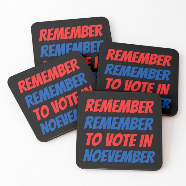Item preview, remember remember to vote in November designed and sold by Zaibo.