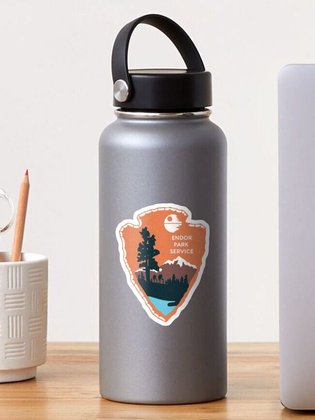 Imagen 1 de 3, Pegatina con la obra Insignia del parque planetario, diseñada y vendida por JamieStryker.